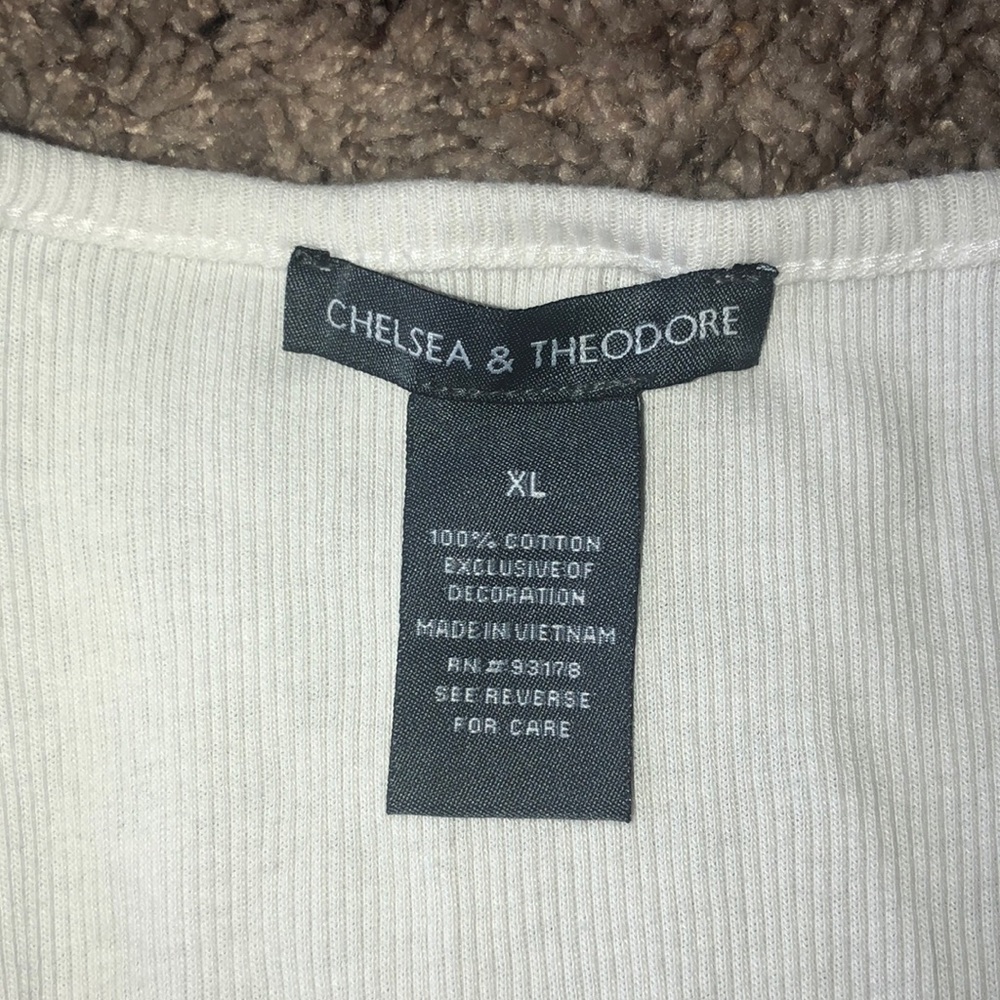 Chelsea & Theodore Pressed Flower Tank - Picture 3 of 3